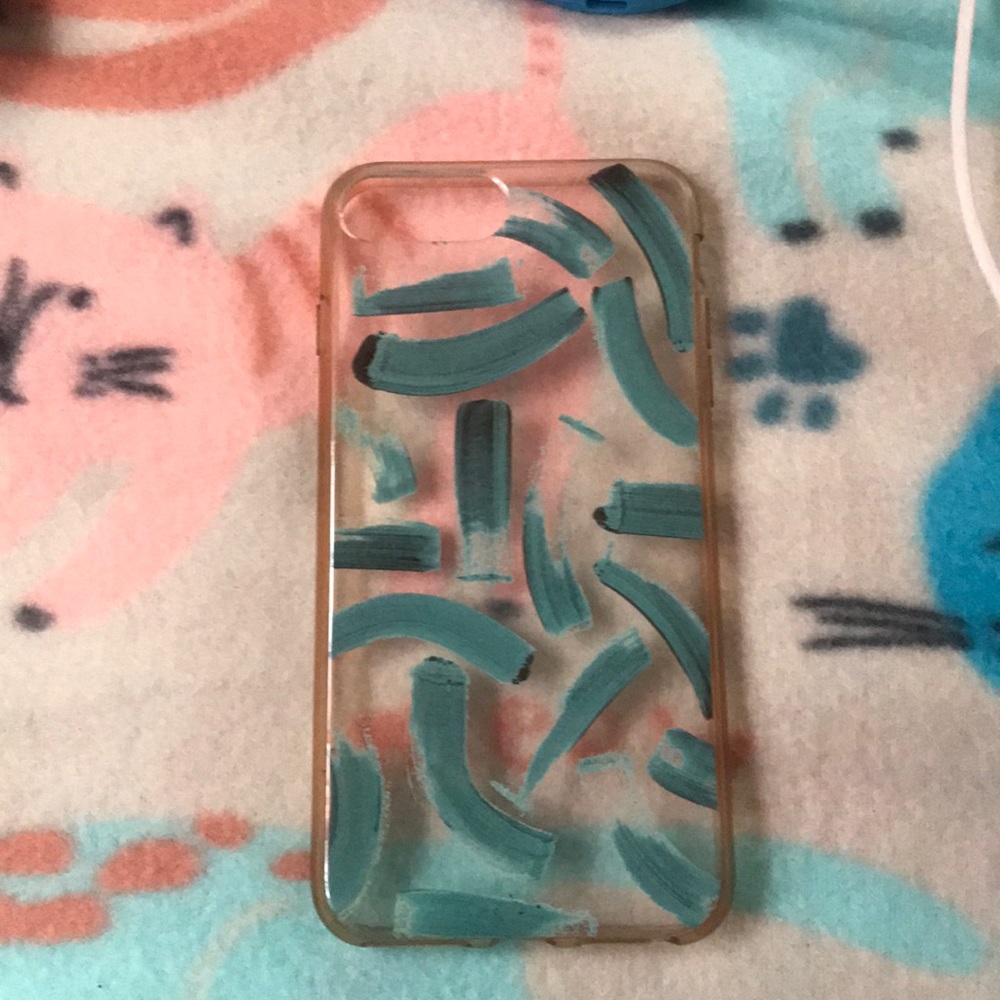 Paint strokes phone case